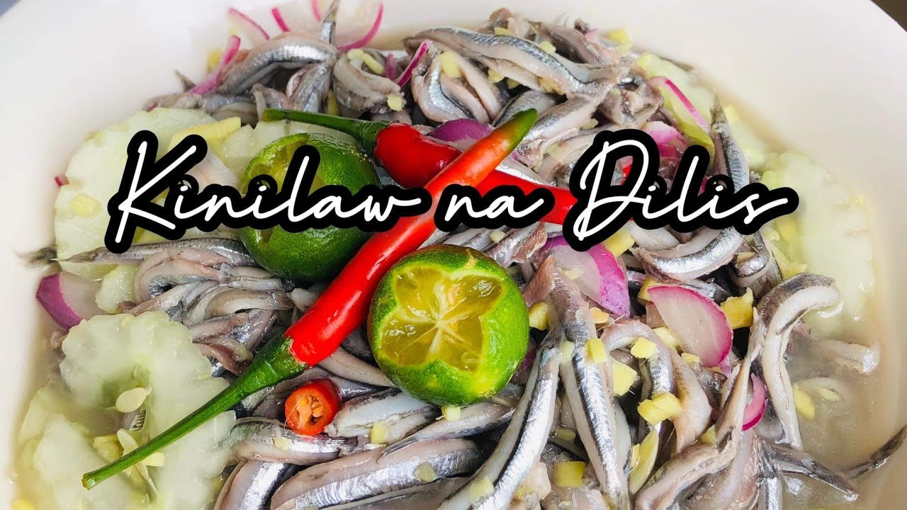 kinilaw na dilis, panlasang pinoy | Ross TV