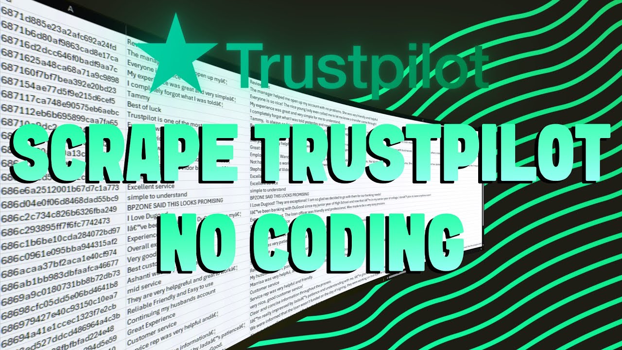 Trustpilot Scraper: Export Reviews, Companies, Users & more