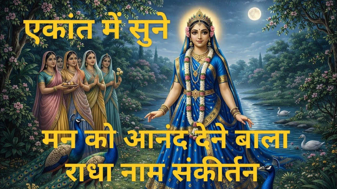 श्री राधा नाम संकीर्तन 🌼| प्रेम Dhara