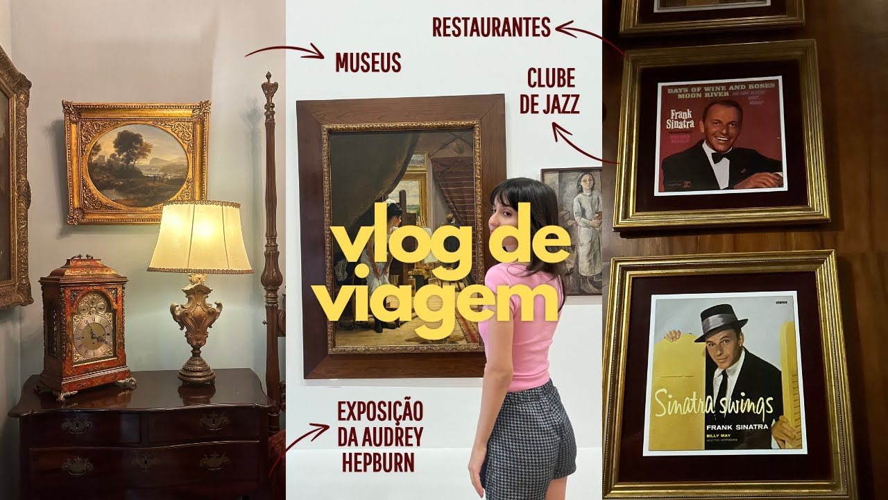 VLOG EM SP: clubes de jazz, museus, restaurantes, antiguidades, old hollywood, etc