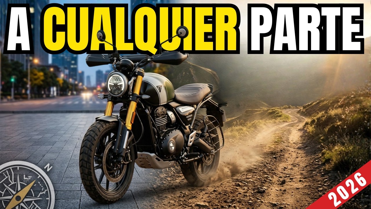 5 MOTOS SCRAMBLER que DOMINARÁN cualquier terreno en 2026