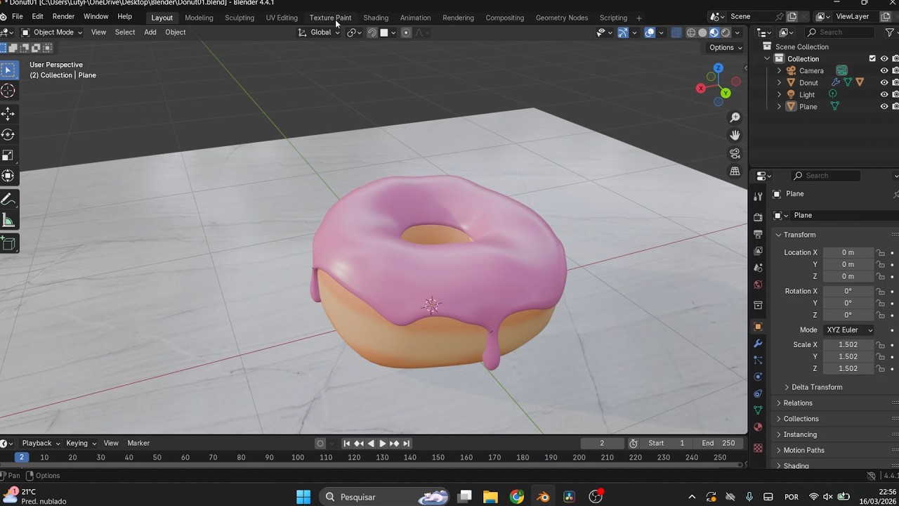 Blender Donut 2025