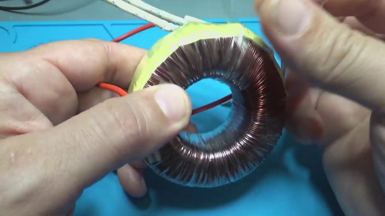 Repairing a dead toroidal transformer