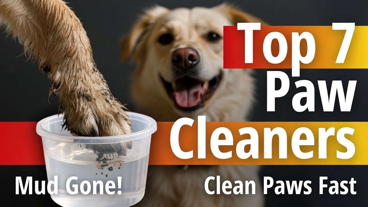 Top 7 Best Dog Paw Cleaner Portable Cup Review (Unexpected) Mud-Free Paws Fast