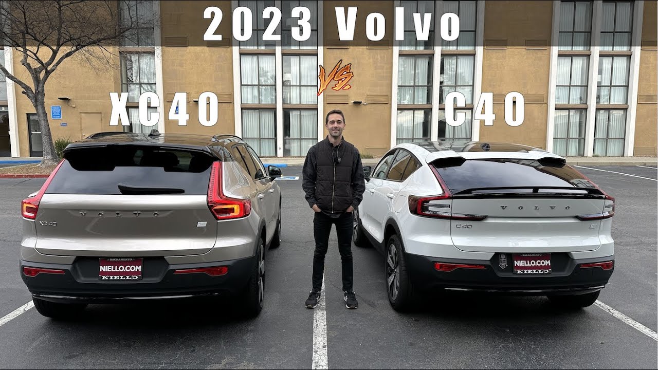 Volvo XC40 2023 года против Volvo C40. Какой лучше?