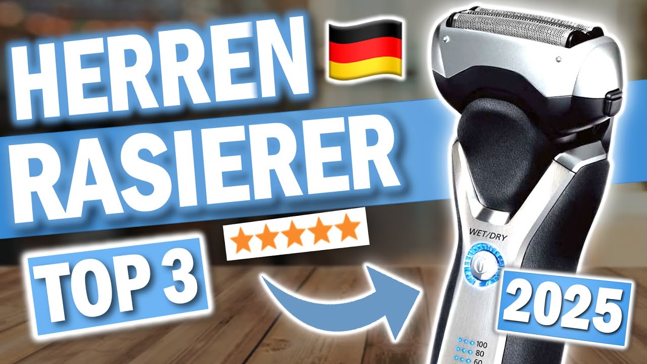 HERREN ELEKTRORASIERER kaufen: Top 3 Herren Elektrorasierer 2026 im Vergleich!