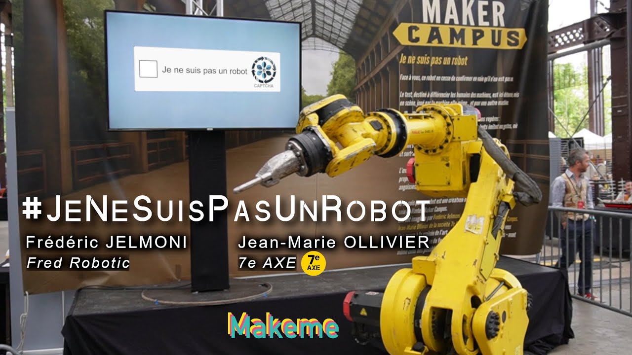 #JeNeSuisPasUnRobot - MakingOf - Nantes Maker Campus 2025