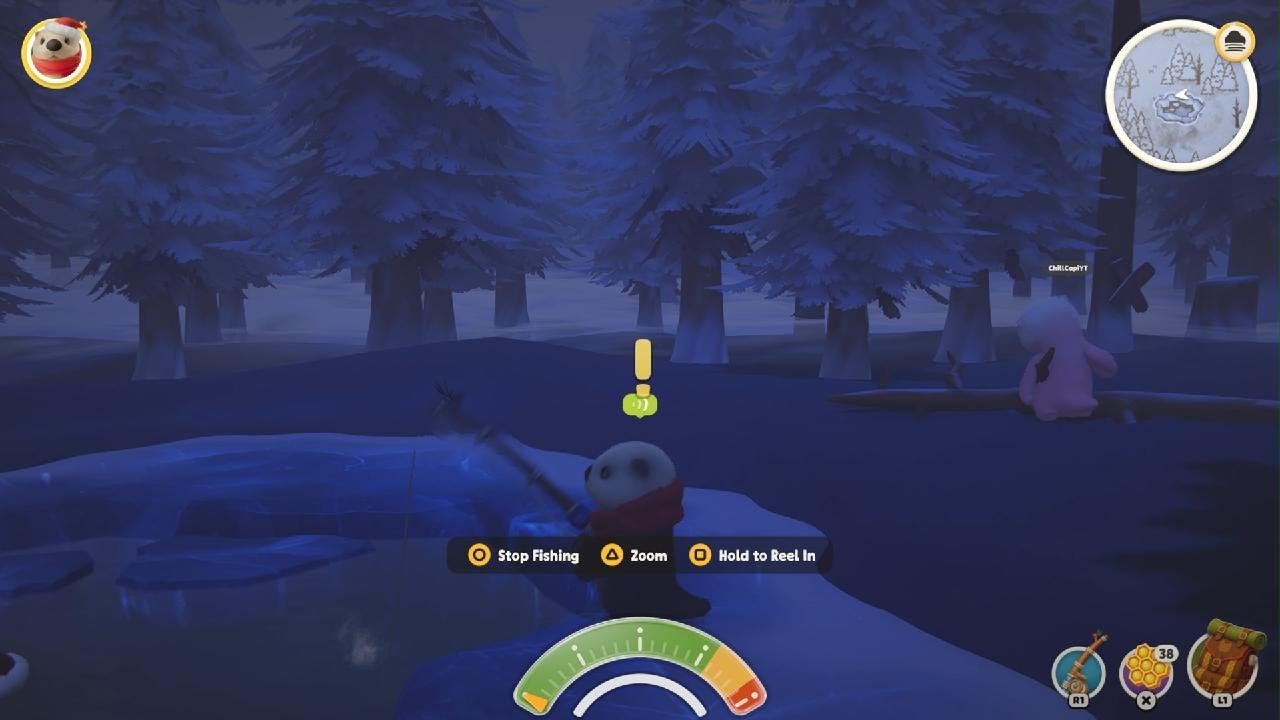 Winter cabin funny glitches