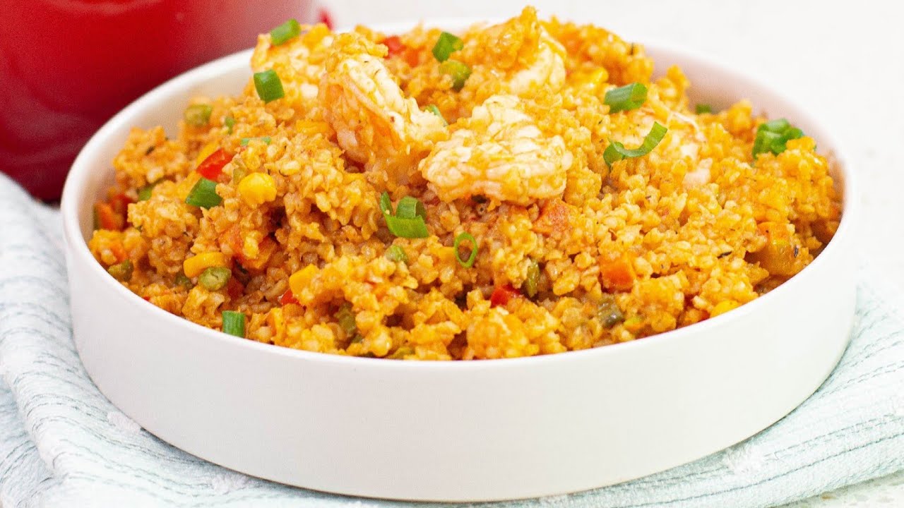 How To Make Jollof Coconut Bulgur | Bulgur Wheat Recipe