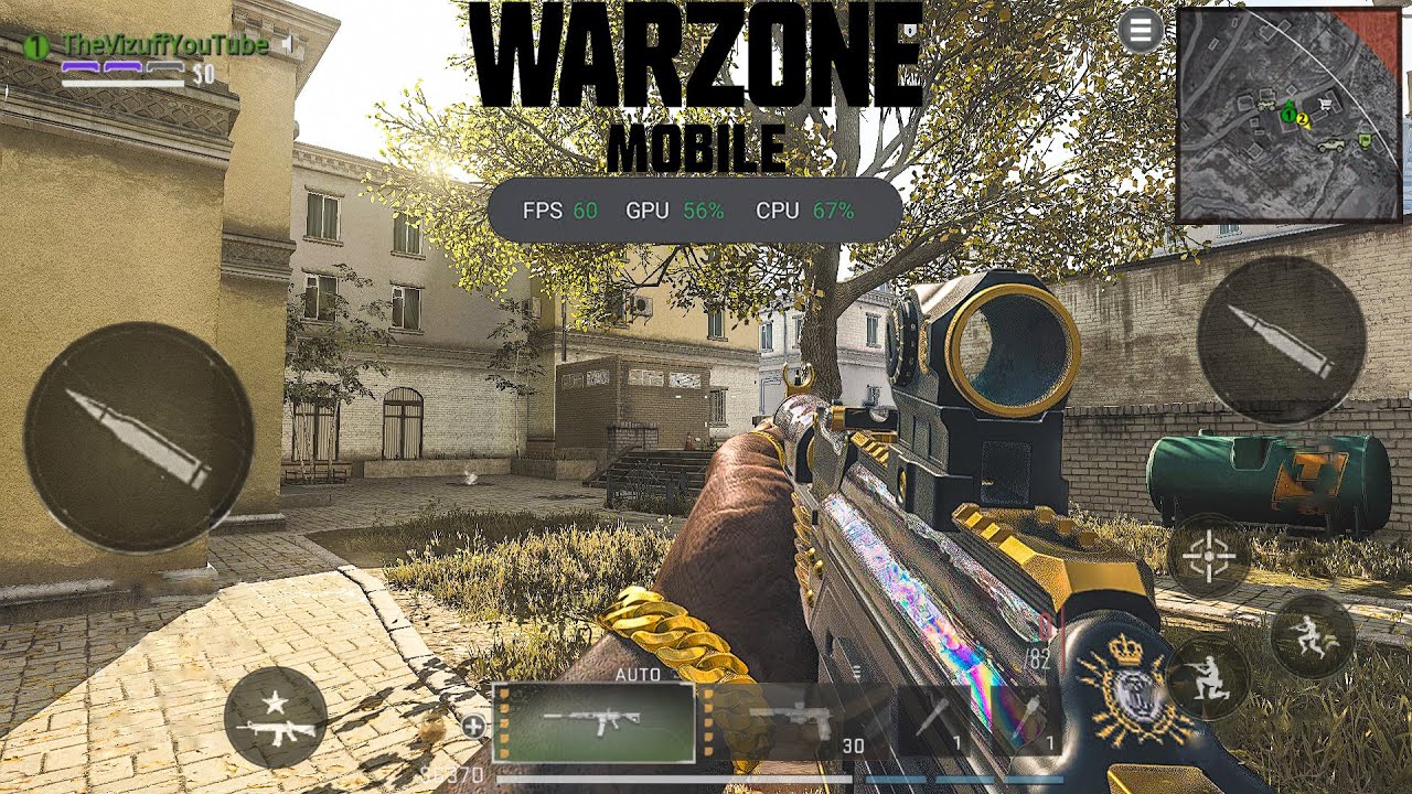 WARZONE MOBILE 60 FPS ANDROID CHILE GAMEPLAY