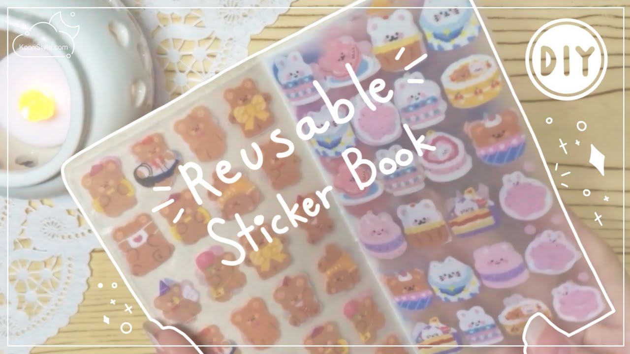 ◗ Libreta Para Stickers Reusable ◖ (Tutorial ♡)