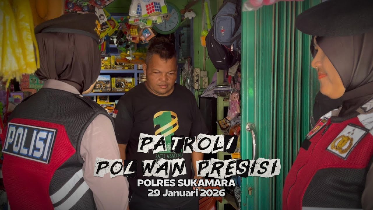 PATROLI POLWAN PRESISI POLRES SUKAMARA - 29 Januari 2026