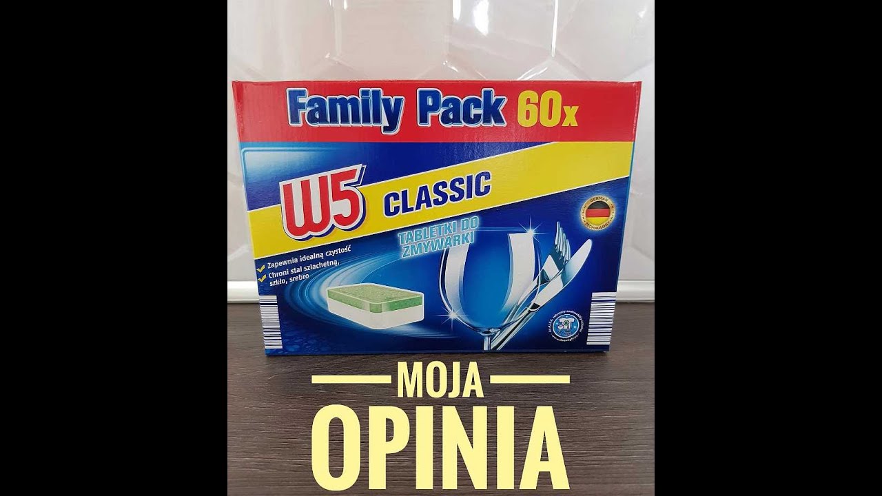 Tabletki do zmywarki w5 z Lidla