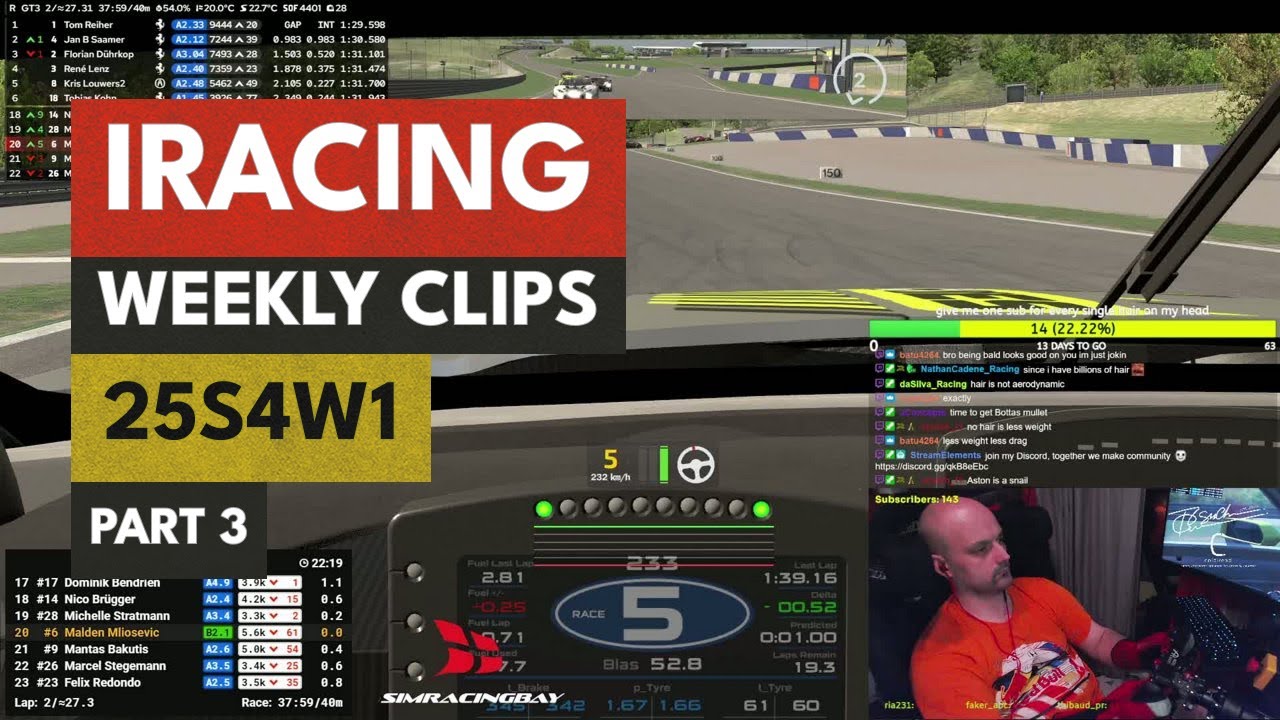 iRacing Weekly Clips – Season 4 Week 1 (2025) | Part 3