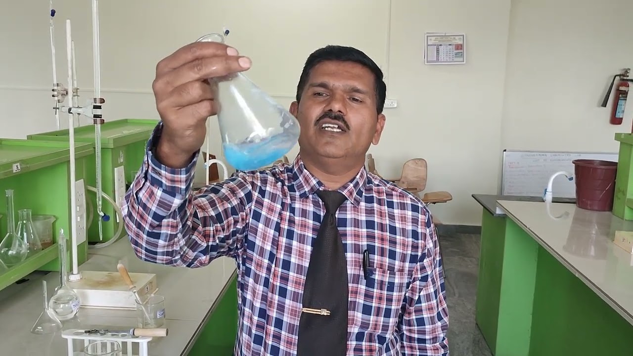 Estimation of percentage of Copper in brass alloy by using standard Sodium thiosulphate solution