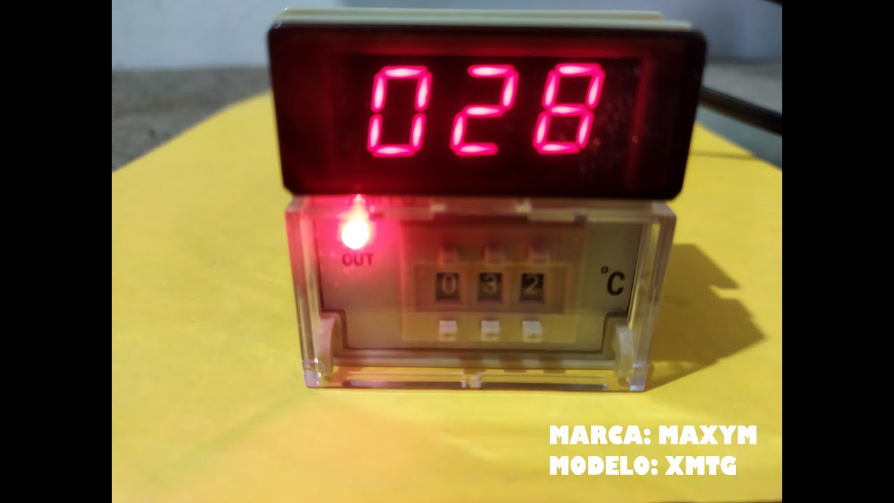 ✅Controlador de temperatura maxym - xmtg
