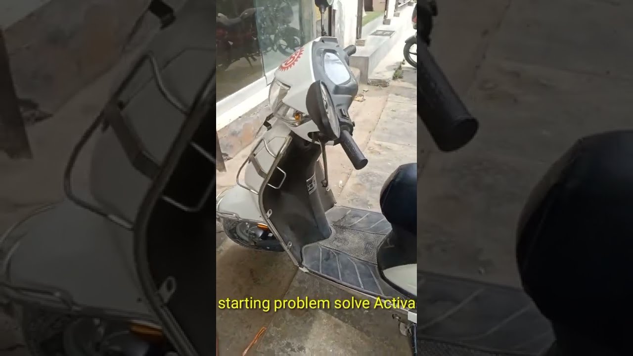 Starting Problem Solve Activa 🛵 Starting Problem Solve Scooty 👍🏻 #shorts #YouTubeshorts #trending