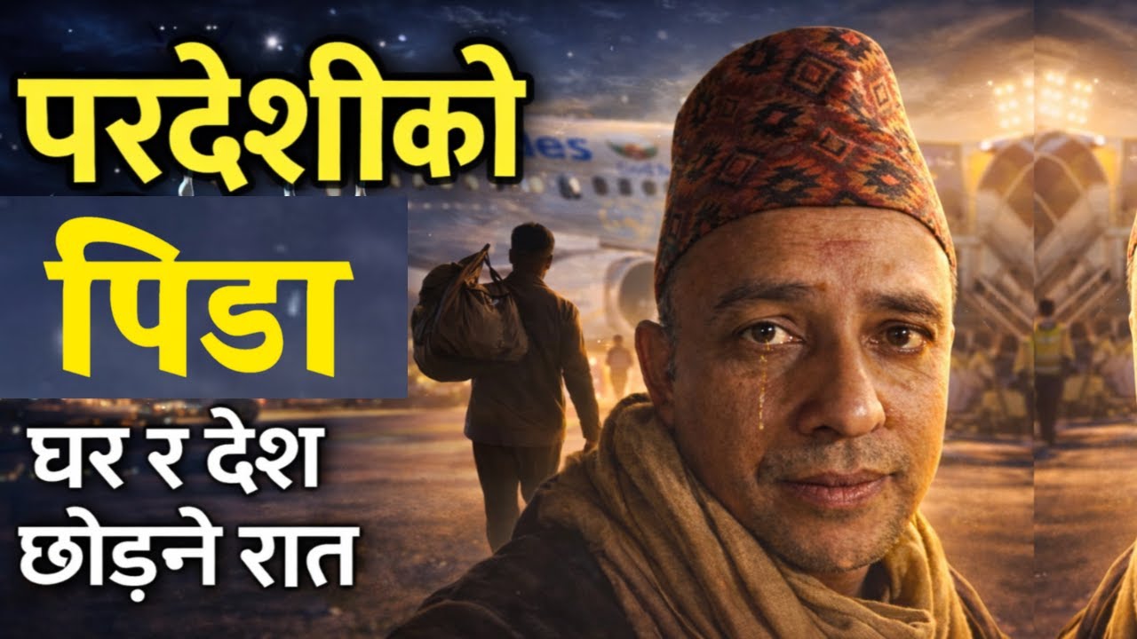 घर छोड्ने रात 💔😥परदेशी बाबुको पीडा र बाध्यताको एउटा वास्तविक नेपाली कथा | Emotional Nepali Story