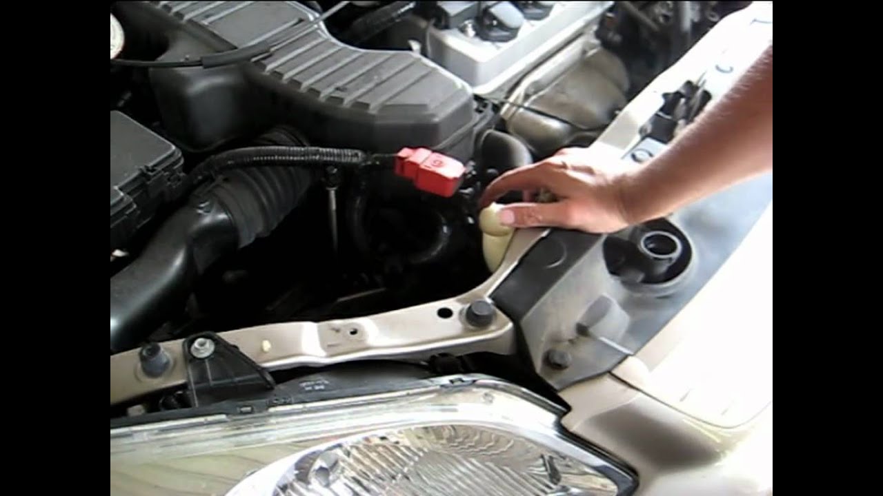 Honda Civic 2001 coolant change