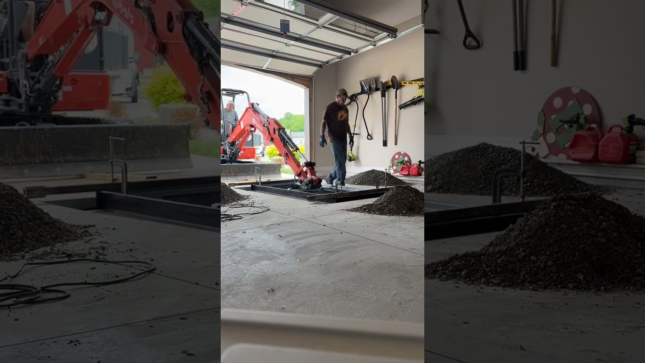 Tornado Storm Shelter Installation in a Nashville, TN Garage | Next Level Storm Shelters