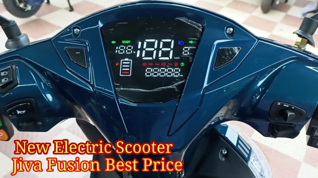 New electric scooter Jiva fusion best price electric scooter