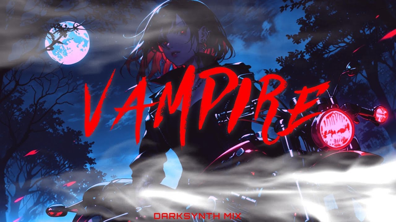VAMPIRE Darksynth Synthwave Dark Electro Music Mix | Cyberpunk | Dark Techno | to work / to study