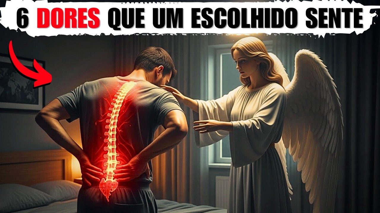 ESSAS SÃO AS 6 DORES ESPIRITUAIS que SÓ os ESCOLHIDOS de DEUS SENTEM!