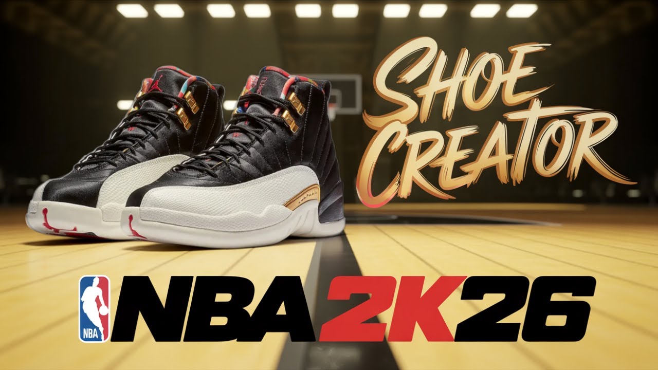 NBA 2K26 Shoe Creator: Jordan 12 