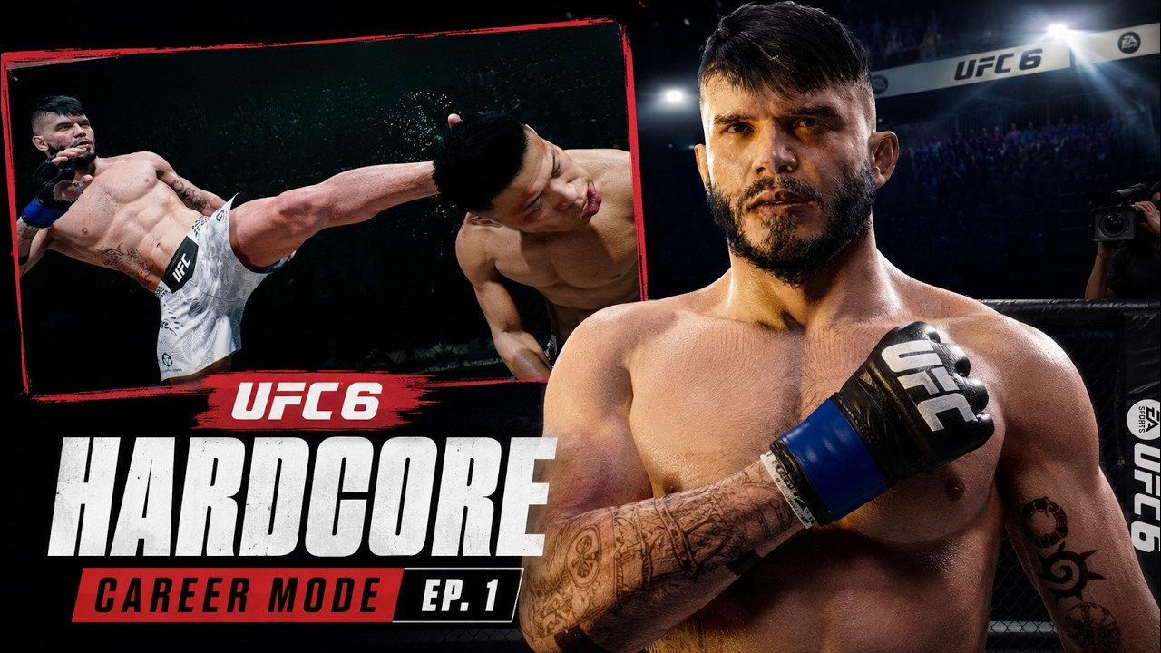 UFC 6 Career Mode But It&rsquo;s HARDCORE - EP 1