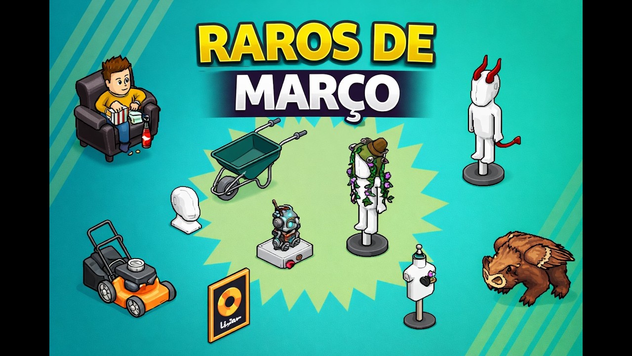 Habbo - Raros da Campanha de Março