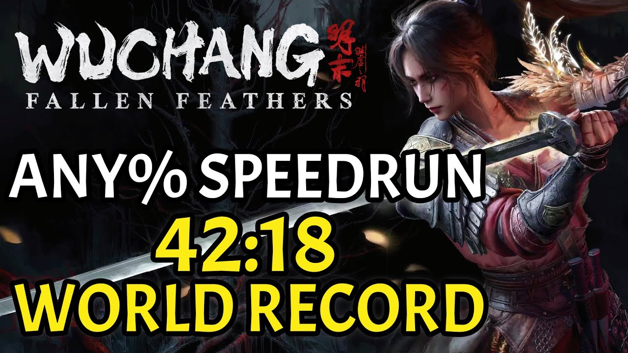 Wuchang: Fallen Feathers Any% Speedrun in 42:18 [WORLD RECORD]