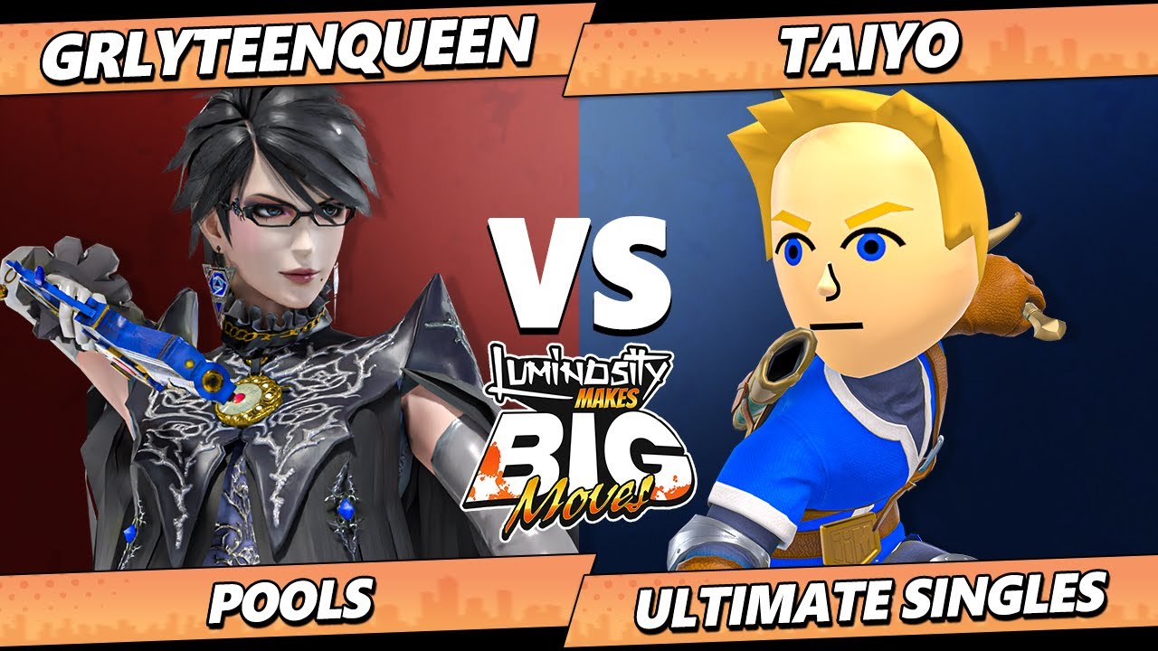 LMBM 2024 - GrlyTeenQueen (Bayonetta, Sheik) Vs. Taiyo (Mii Swordfighter) Smash Ultimate - SSBU
