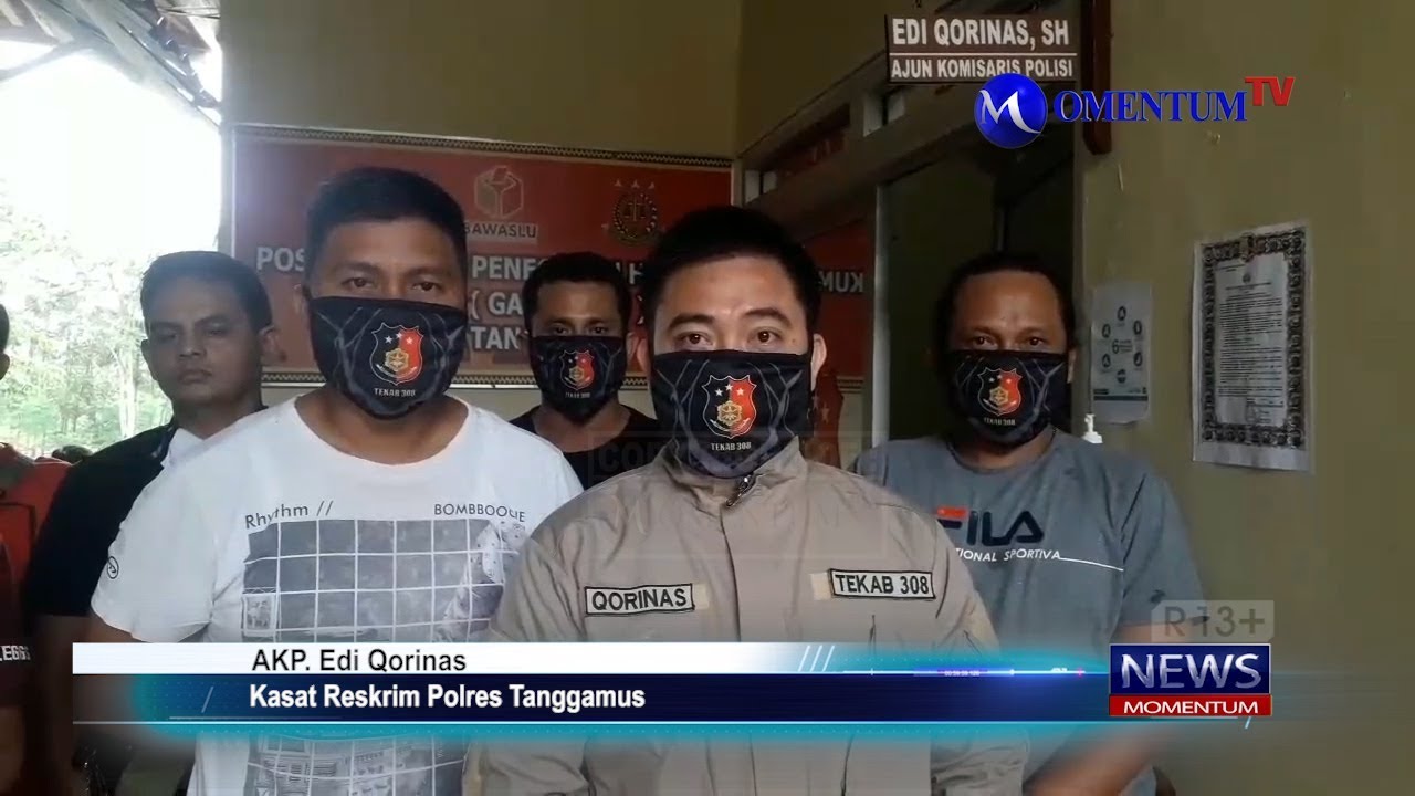 TIM TEKAB 308  POLRES TANGGAMUS BEKUK 3 PERAMPOK