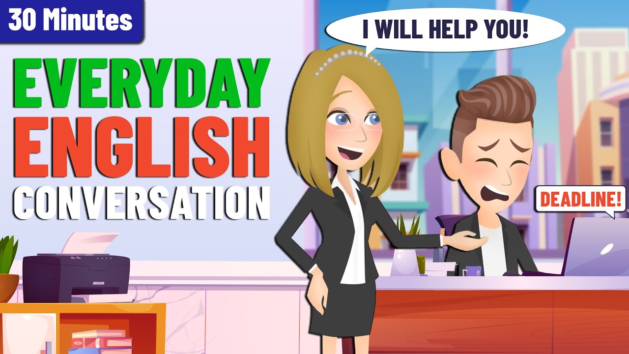 Learn Everyday English Conversations  (A1-A2) | Real-Life Dialogues for English Speaking Practice
