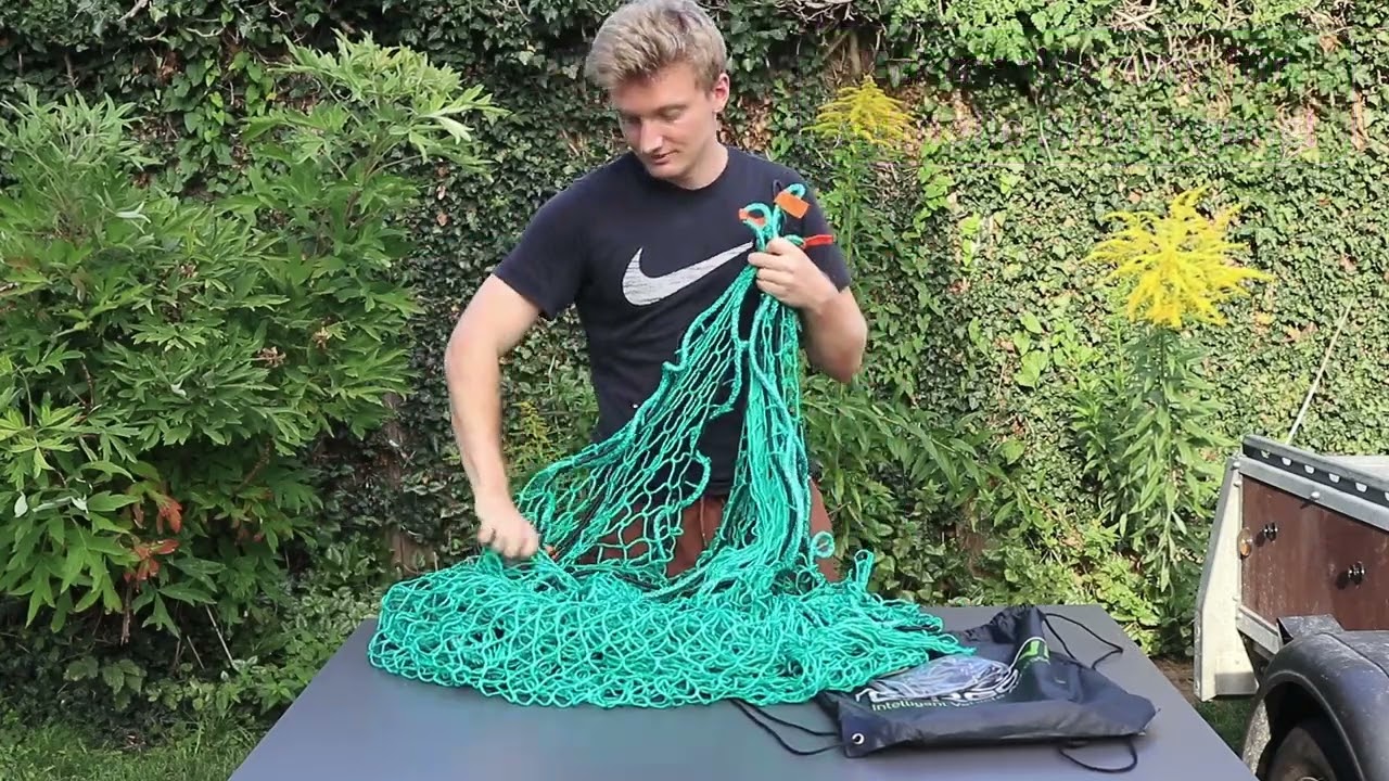 CargoVA's Game-Changer: 2,5x3,5m PP Anhängernetz – Sicher Verladen, Einfach Gemacht!