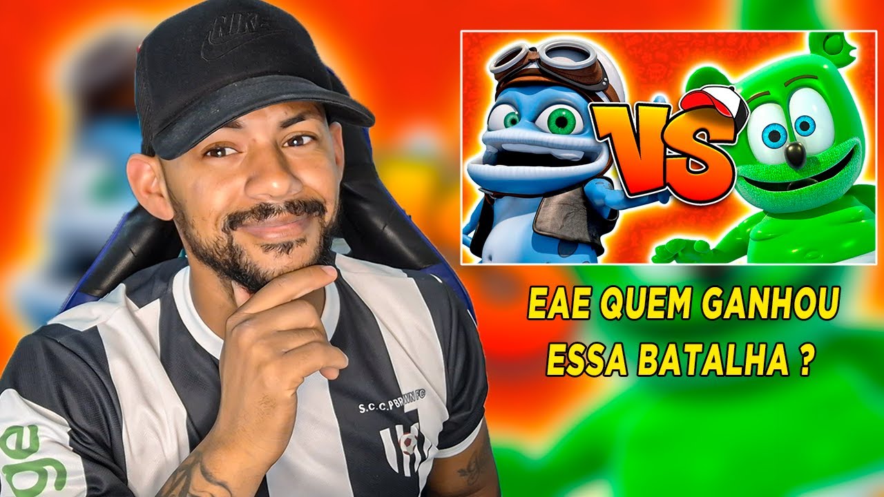 (A Batalha do Século🔥) GUMMY BEAR VS CRAZY FROG | REACT