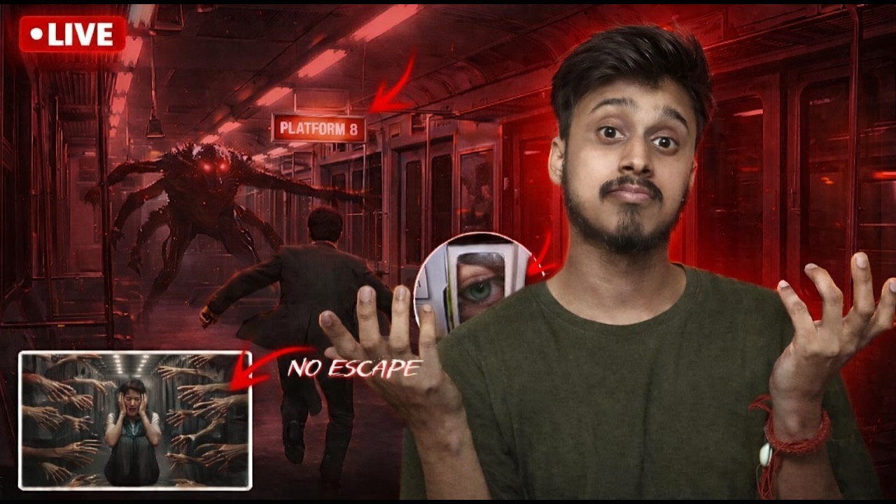 PLATFORM 8 HORROR GAME LIVE 💀 WITH ‪‪@‬RoySOfficial #shortsfeed #horrorgaming #shortslive