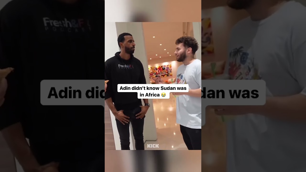 Myron Cooked Adin Ross For Not Knowing Sudan🤣 #adinlive #adinross #funny #kai #ishowspeed #speed