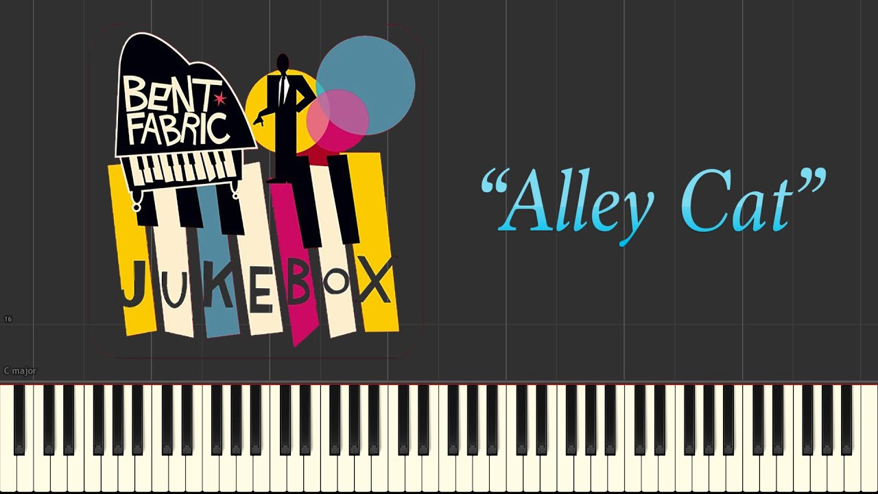 Bent Fabric - Alley Cat (Piano Tutorial Synthesia)