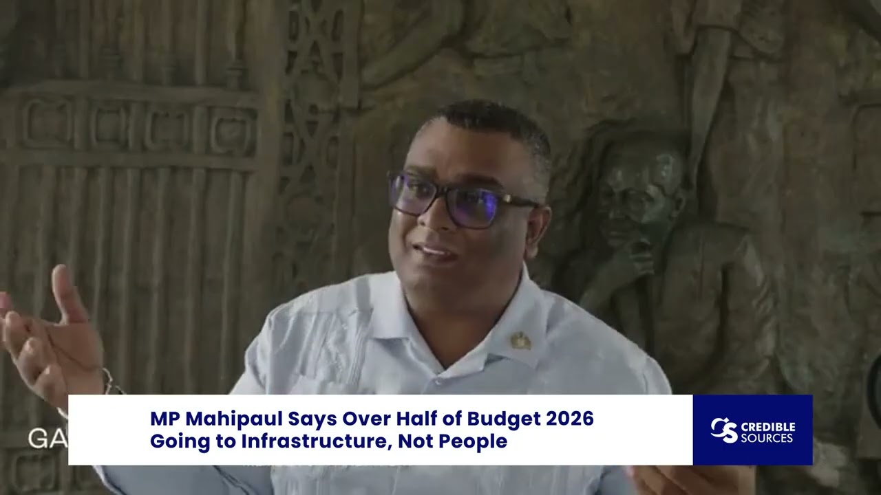 MP Says Over Half of Budget 2026 Going to Infrastructure, Not People