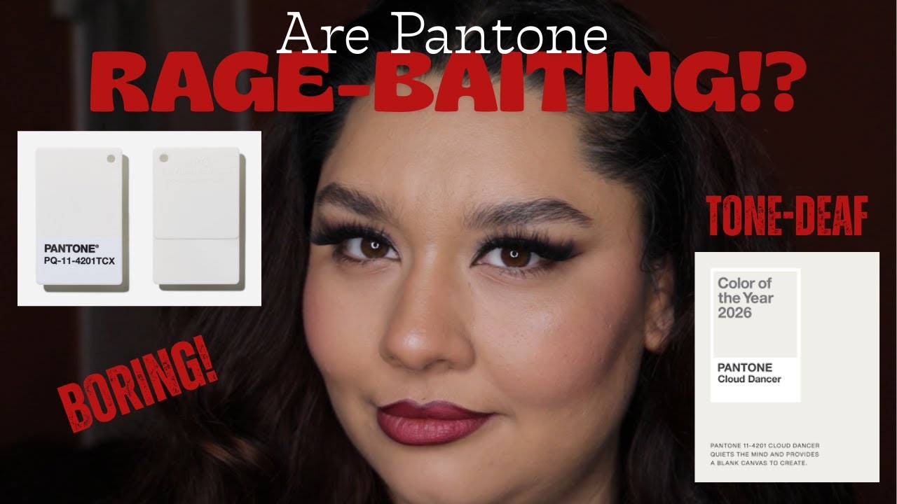 Are Pantone Rage-Baiting? “Colour” of the year. They CANNOT be serious…