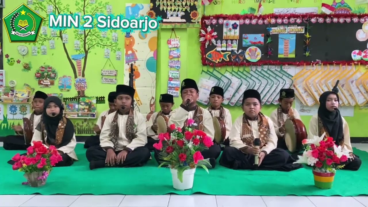 Lomba Banjari MIN 2 Sidoarjo di UINSA 2025 | Merdu, Syahdu & Penuh Semangat Sholawat