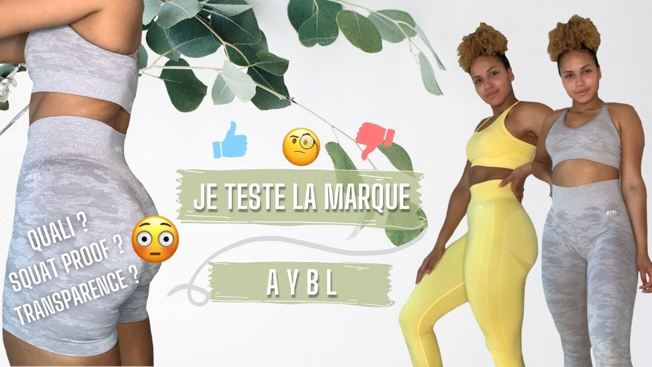 TEST AYBL & COMPARAISON AVEC GYMSHARK 🦈