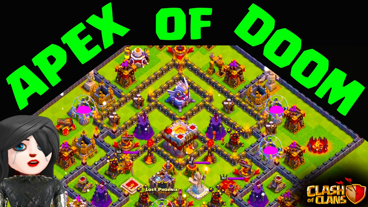 Clash of Clans Defense - The APEX OF DOOM DOMINATES!