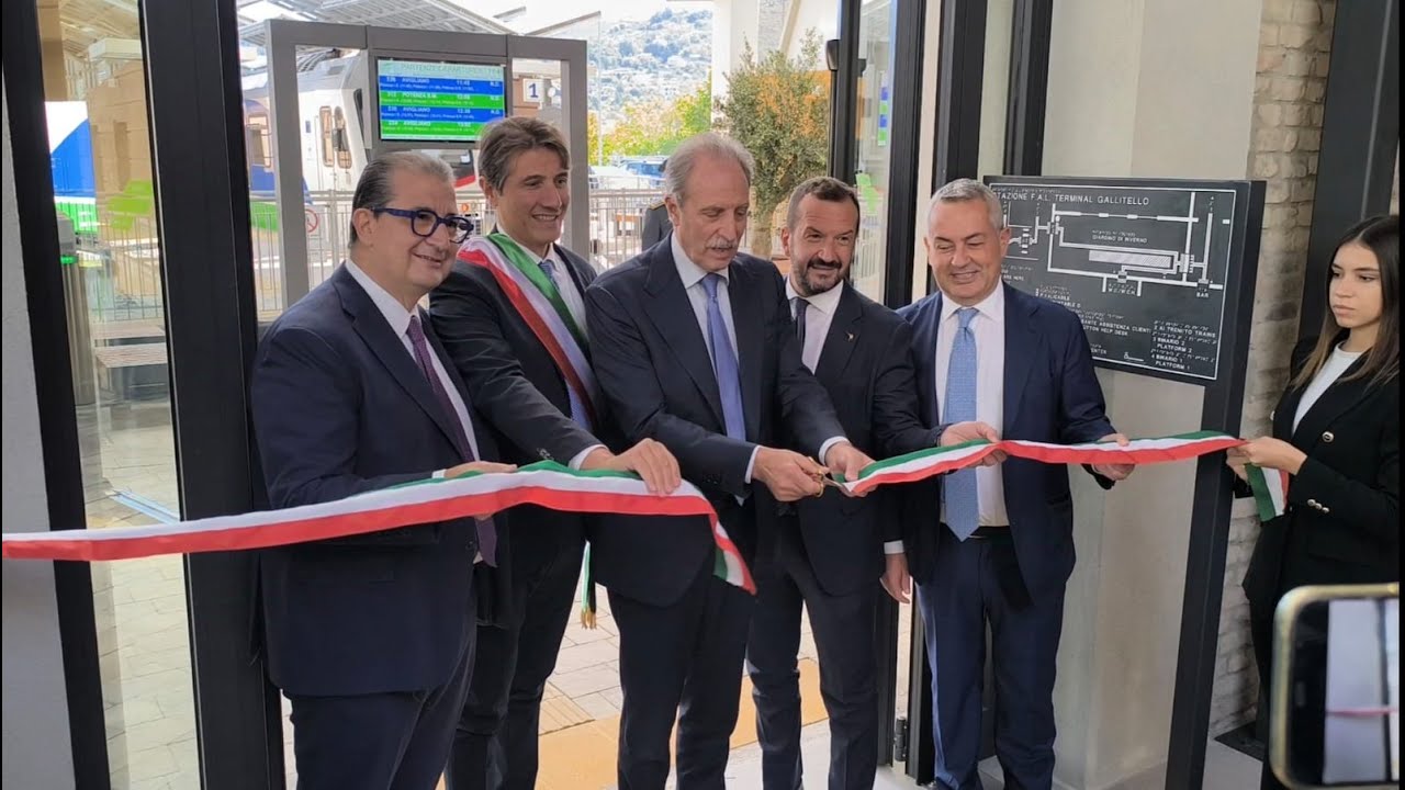 Inaugurato il Terminal Gallitello a Potenza