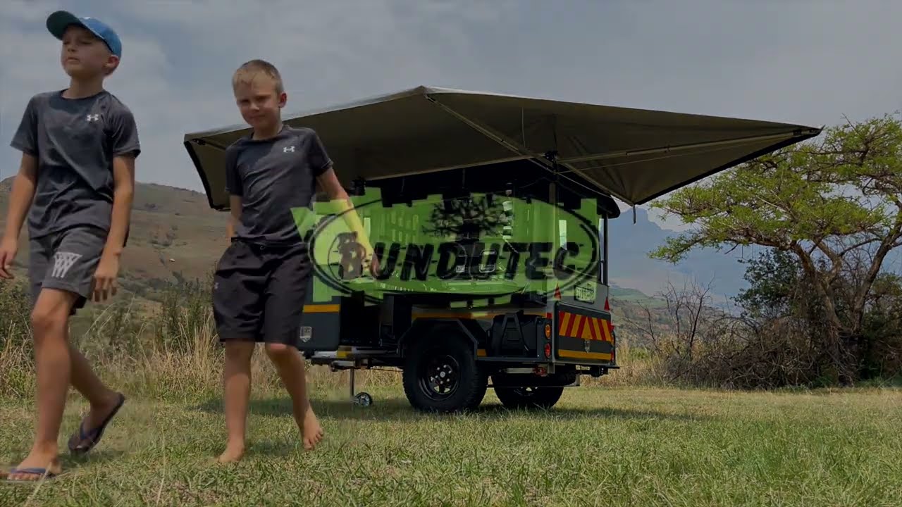 BunduTrail setup by two boys