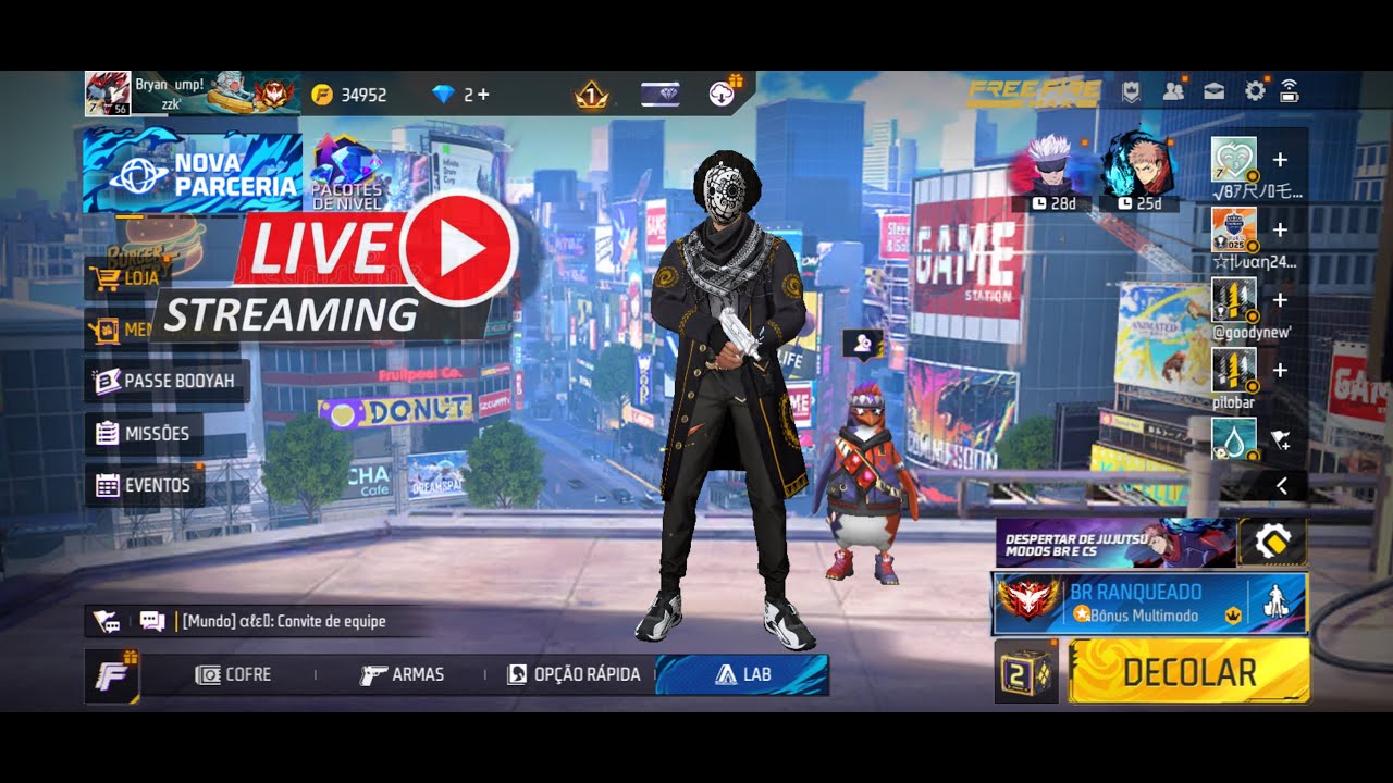 FREE FIRE AO VIVO 🔥 X1 DOS CRIAS 🔥 PREMIADO 🔥 SALA PERSONALIZADA 🔥 FF LIVE 🔥MIGUELPPS11