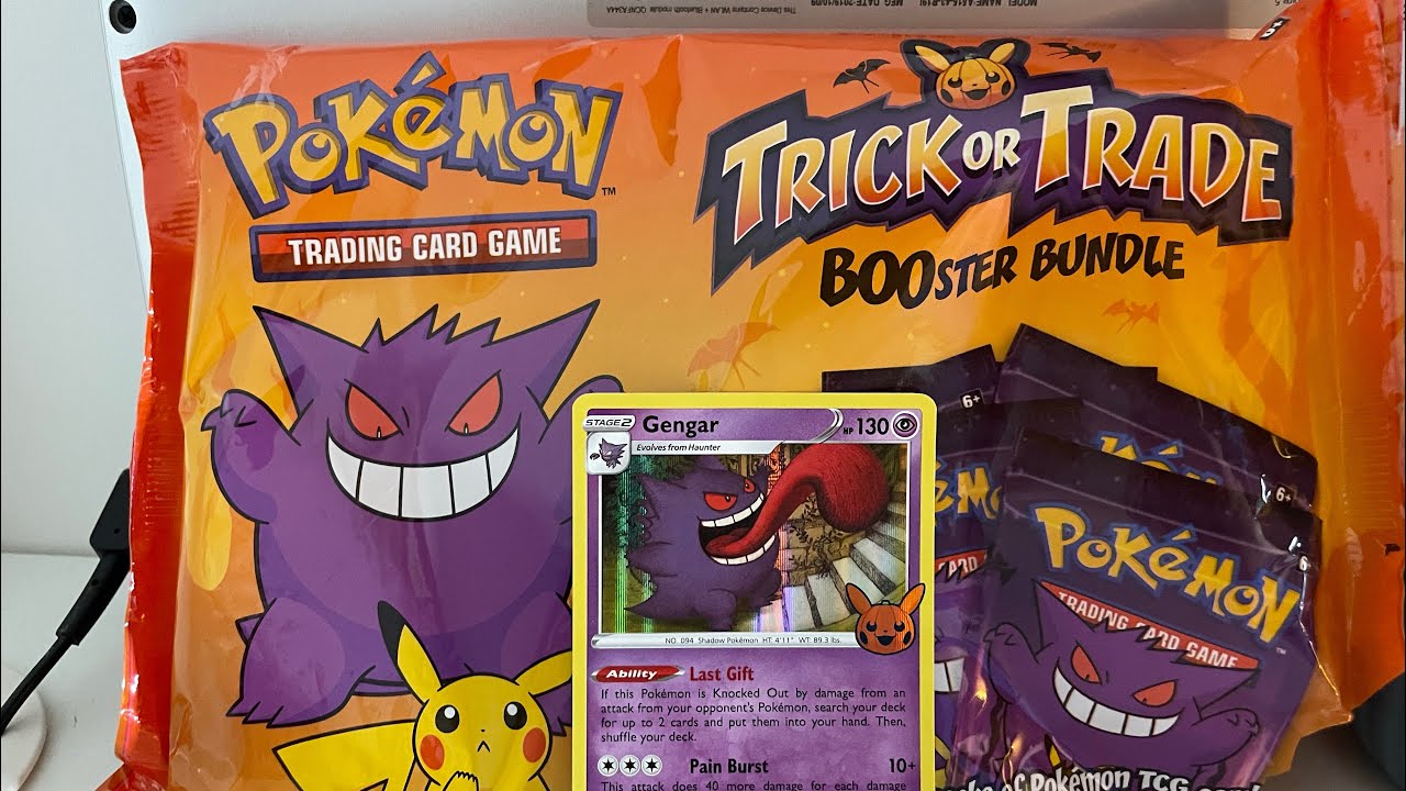 Unboxing !NEW! Halloween Pokémon Cards!