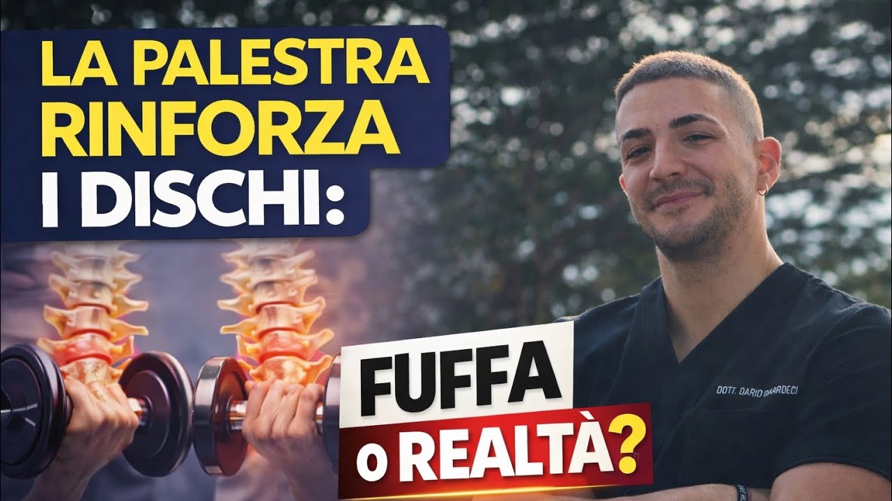 💪🏼LA PALESTRA RINFORZA I DISCHI INTERVERTEBRALI: FUFFA O REALTÀ? 🔬