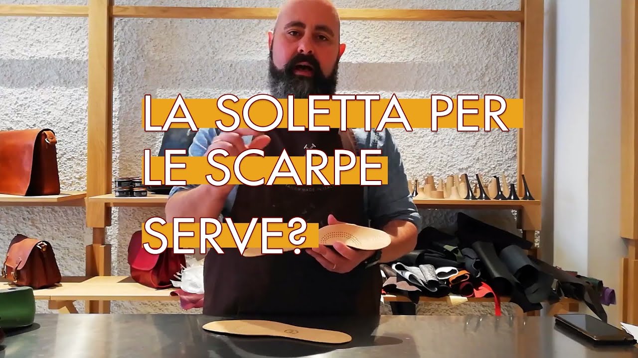 La soletta per le scarpe: serve?